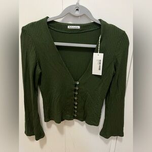 Reformation: Forest Green Top